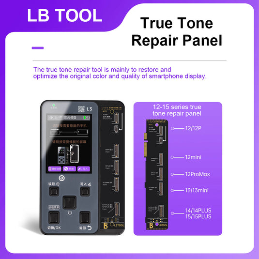 [LB L3] [10 in 1] LuBan L3 Face ID Battery Repair Programmer For iPhone X-16 Pro Max Face ID Detection Repair - Polar Tech Australia