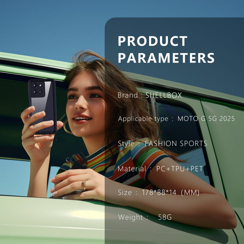 Load image into Gallery viewer, [A-Series] Motorola Moto G 5G (2025) - Redpepper Full Covered Waterproof Heavy Duty Tough Armor Case - Polar Tech Australia
