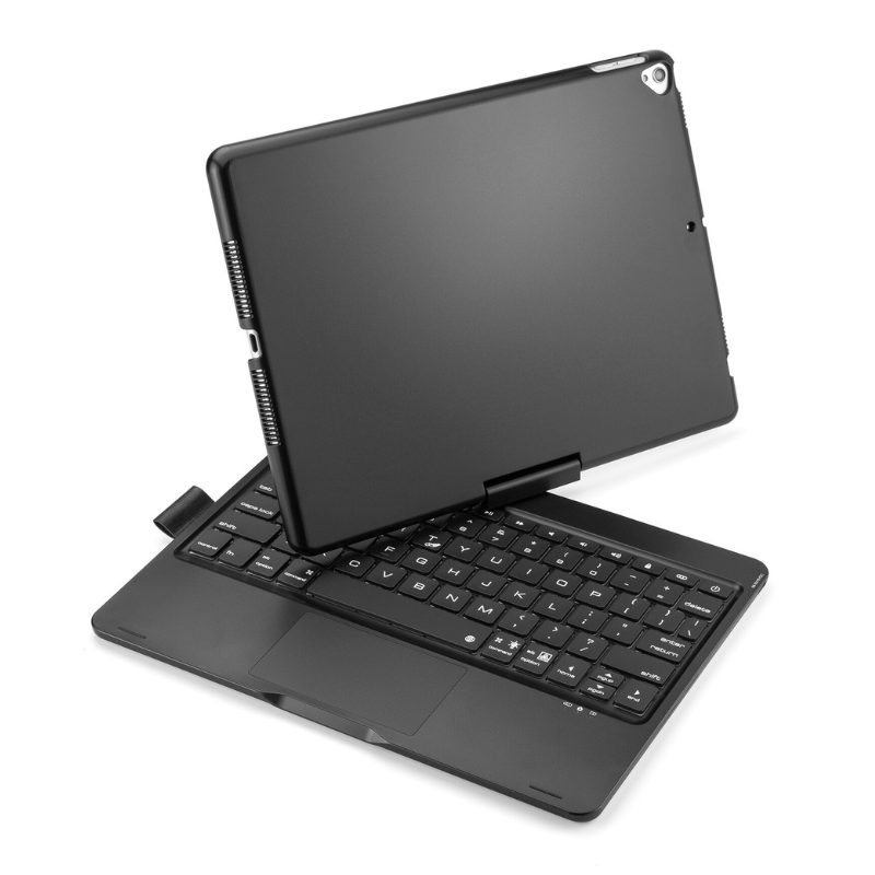 Cargue la imagen en el visor de la galería, 360 Degree Rotating Wireless Touchpad Keyboard Cover Case for iPad 10“/11” 10/11th Gen 2022/2025 - KIBO

