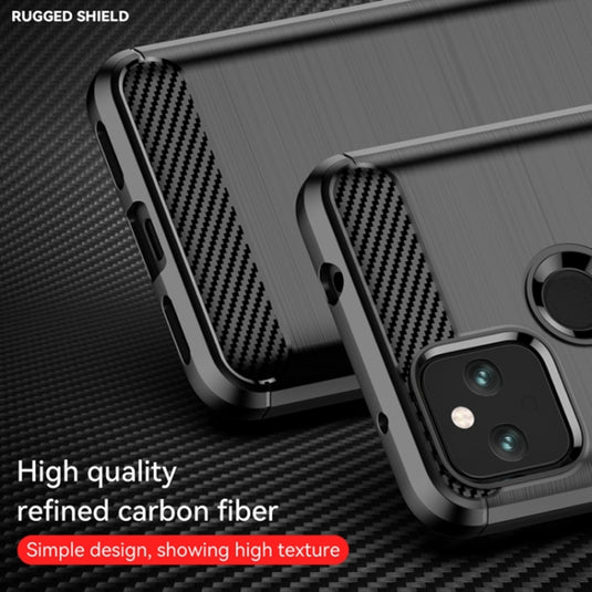 Google Pixel 5A 5G - Heavy Duty Rugged Anti Knock Back Cover
