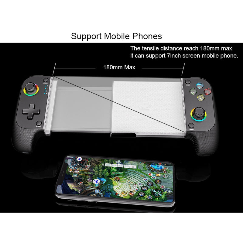 Cargue la imagen en el visor de la galería, Switch Multi-Function Bluetooth Wireless Game Controller, Compatible with Android/iOS, Dual Vibration, 6-Axis Gyro, Turbo Function
