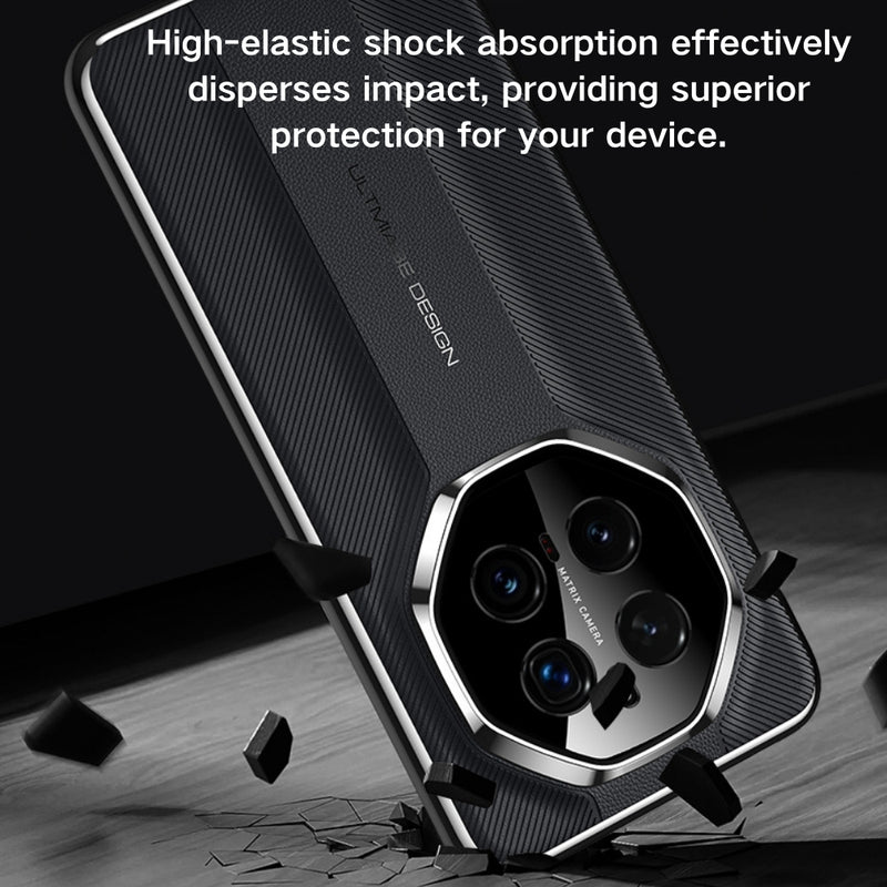 Load image into Gallery viewer, Honor Magic7 (PTP-AN00) - Extraordinary Master Plain Leather Phone Case
