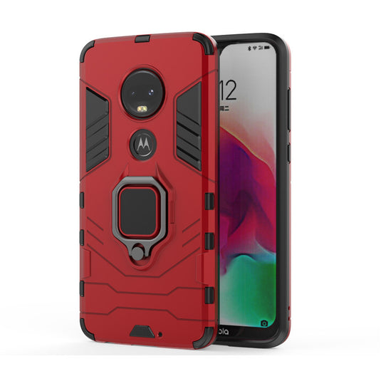 [Magnetic Kickstand] Motorola Moto G7/G7 Plus - Shield Shockproof Rugged Heavy Duty Case - Polar Tech Australia
