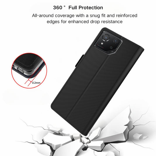 Asus ROG Phone 9 / 9 Pro / 9 FE - Magnetic Folding Invisible Stand Protective Case - Polar Tech Australia