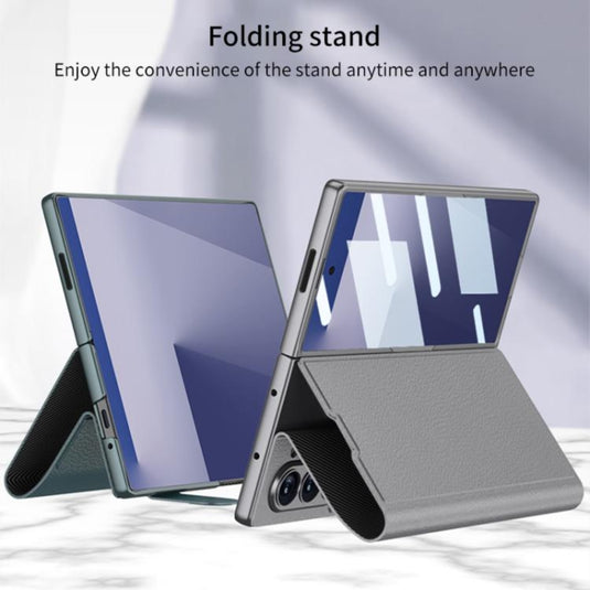 Samsung Galaxy Z Fold7 5G - GKK Integrated Flip Leather Phone Case
