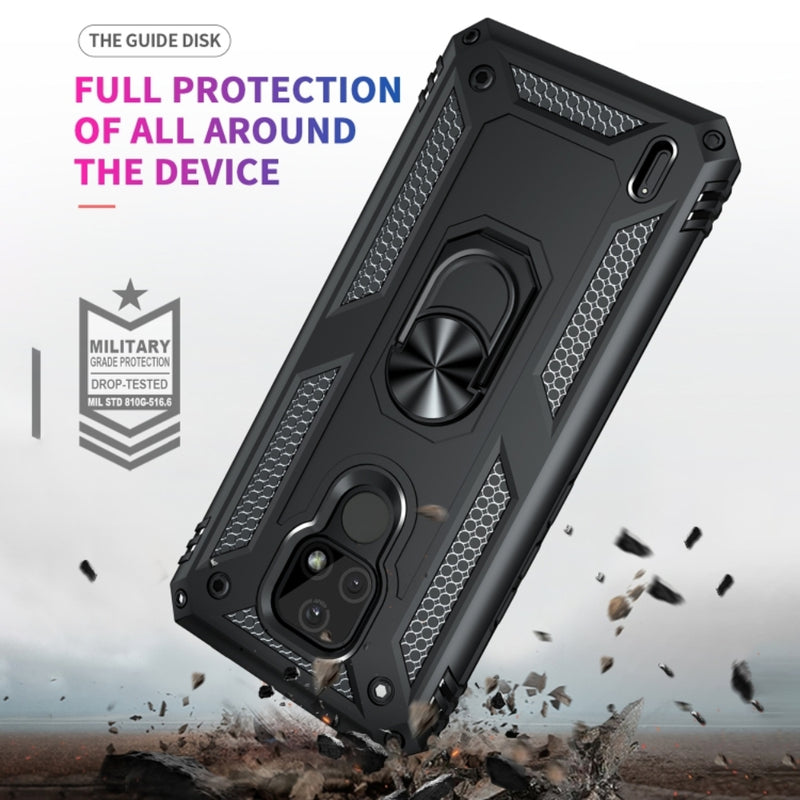 Cargue la imagen en el visor de la galería, Motorola Moto E7 - Shockproof Heavy Duty Hard Bumper Rugged Mobile Phone Case - Polar Tech Australia
