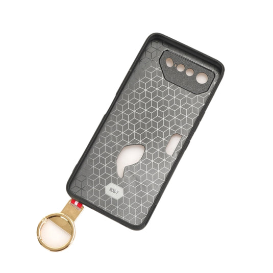Asus ROG Phone 5 - Wristband Leather Back Phone Case