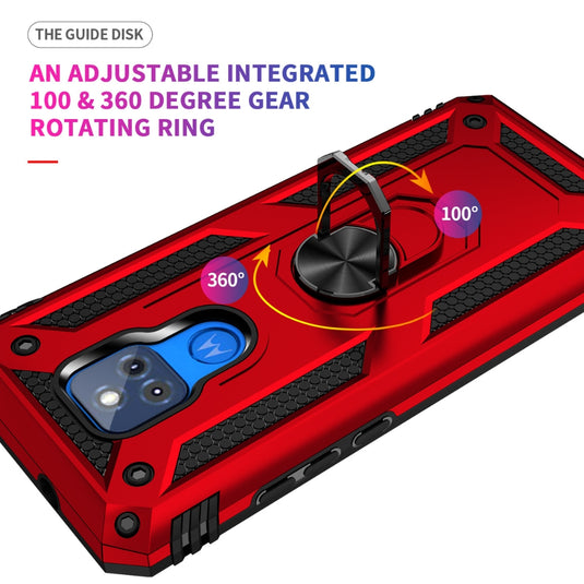 Motorola Moto G Power (2021) - Shockproof Heavy Duty Hard Bumper Rugged Mobile Phone Case