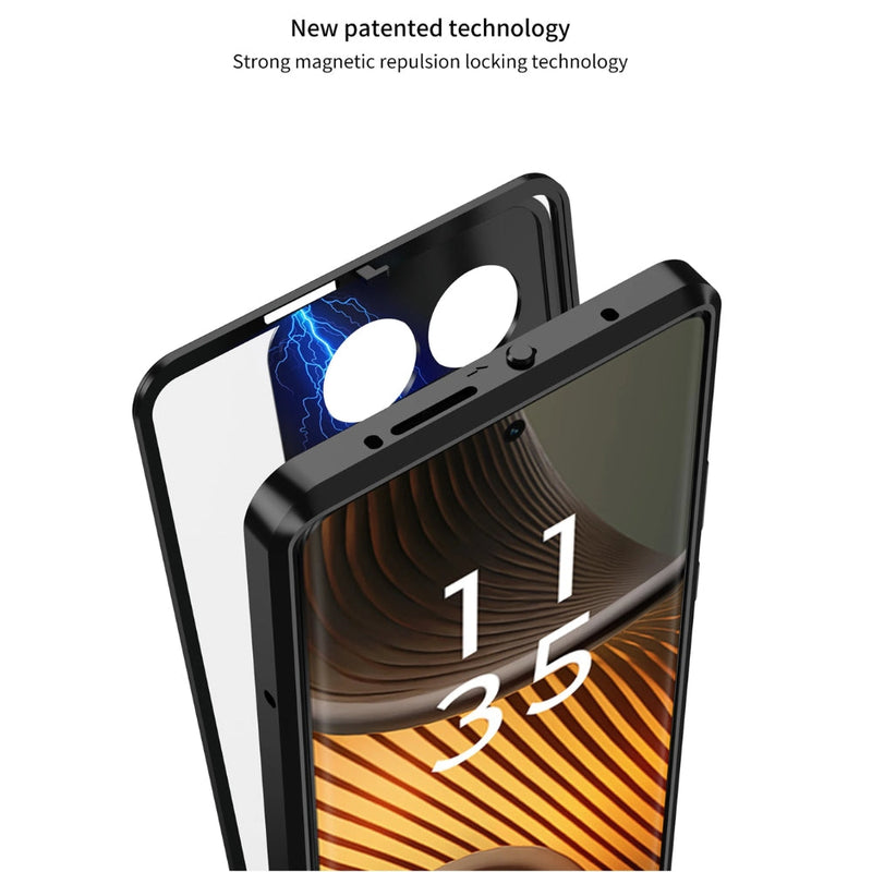 Cargue la imagen en el visor de la galería, Motorola Moto X50 Ultra - Metal Frame Magnetic Shockproof Protective Case - Polar Tech Australia
