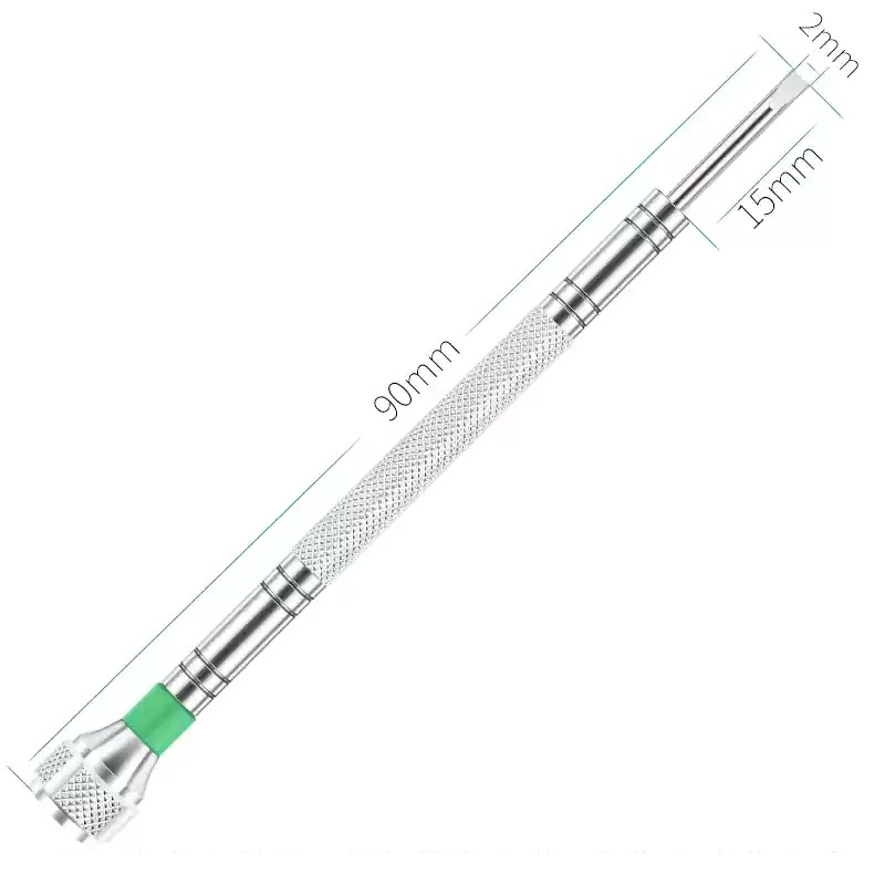 Cargue la imagen en el visor de la galería, Watch Repair Tool - Precision Mini Screwdriver Set for Watches, Glasses, Phones, and Small Devices, Stainless Steel, Flathead Screwdrivers for Disassembly - Polar Tech Australia
