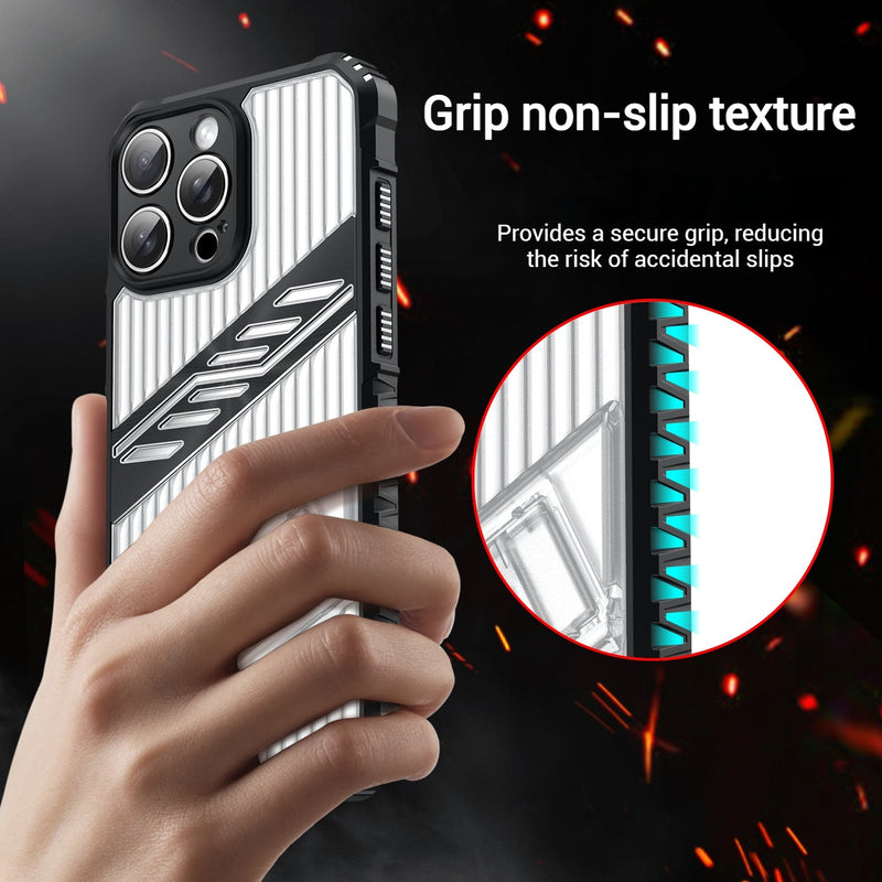 Chargez l&#39;image dans la visionneuse de la galerie, [Built-in Invisibla Bracket] Apple iPhone 16e Transparent Shockproof Protective Case - Polar Tech Australia
