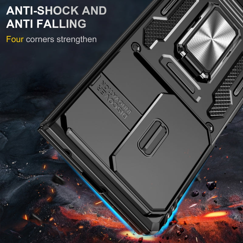 Chargez l&#39;image dans la visionneuse de la galerie, Samsung Galaxy Z Fold7 5G - Armor PC + TPU Camera Shield Phone Case
