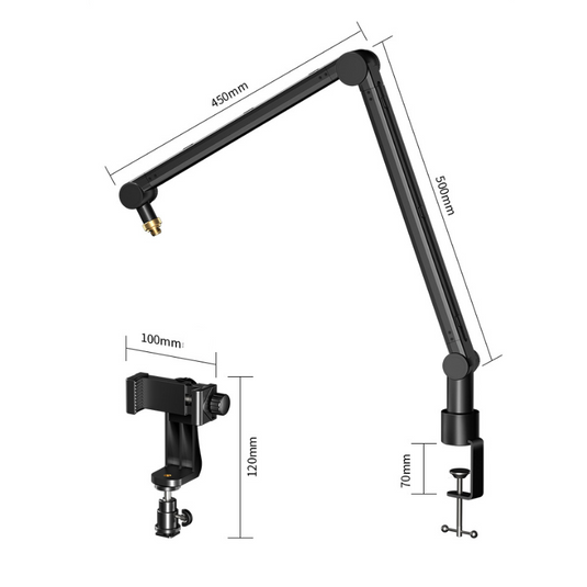 Professional Live Streaming Arm Stand - Polar Tech Australia
