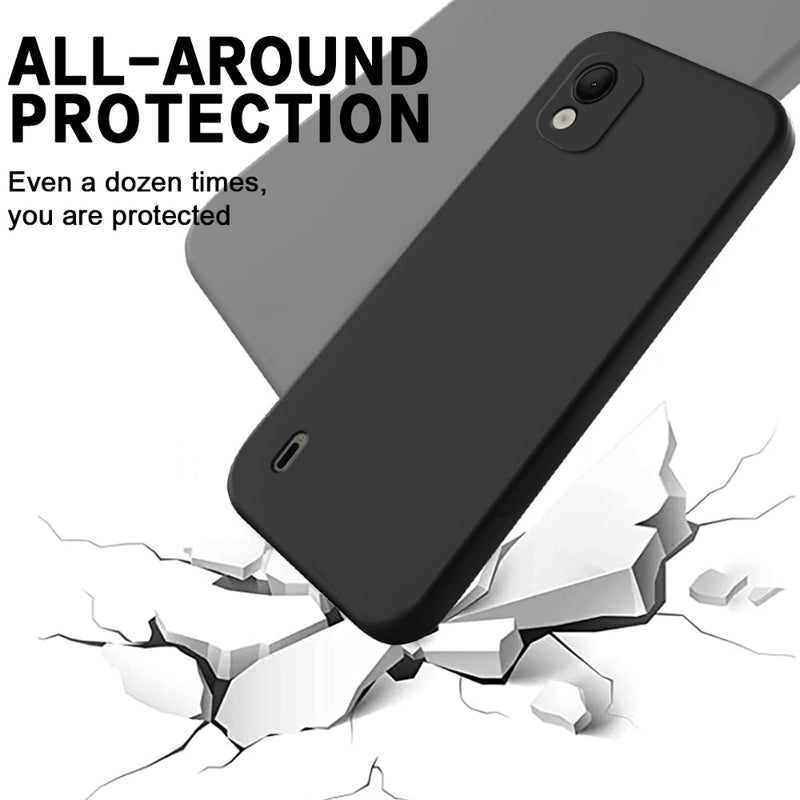 Chargez l&#39;image dans la visionneuse de la galerie, Nokia C110 - Pure Color Liquid Silicone Shockproof Phone Case

