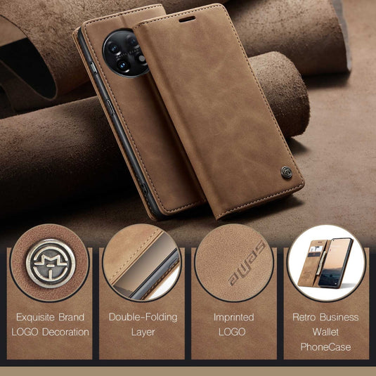 OnePlus 8 Pro - Multifunctional Horizontal Flip Leather Phone Case