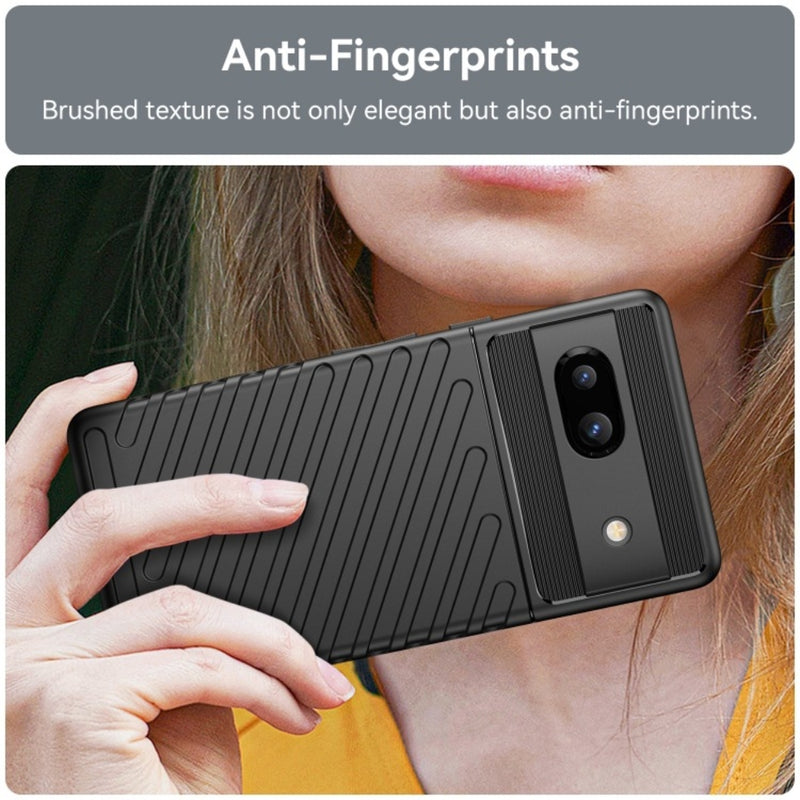 Load image into Gallery viewer, Google Pixel 7A - Thunder Series Twill Texture Thickened Anti-fall Protection TPU Case - Polar Tech Australia
