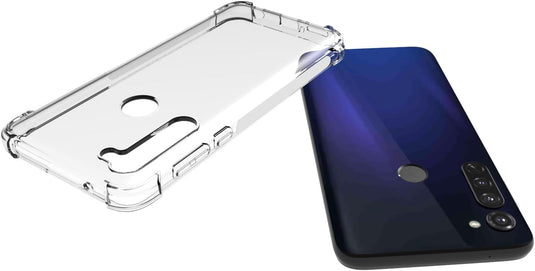 Motorola Moto G Stylus 2020 - AirPillow Cushion Transparent Soft Clear TPU Four Corners Protective Case - Polar Tech Australia