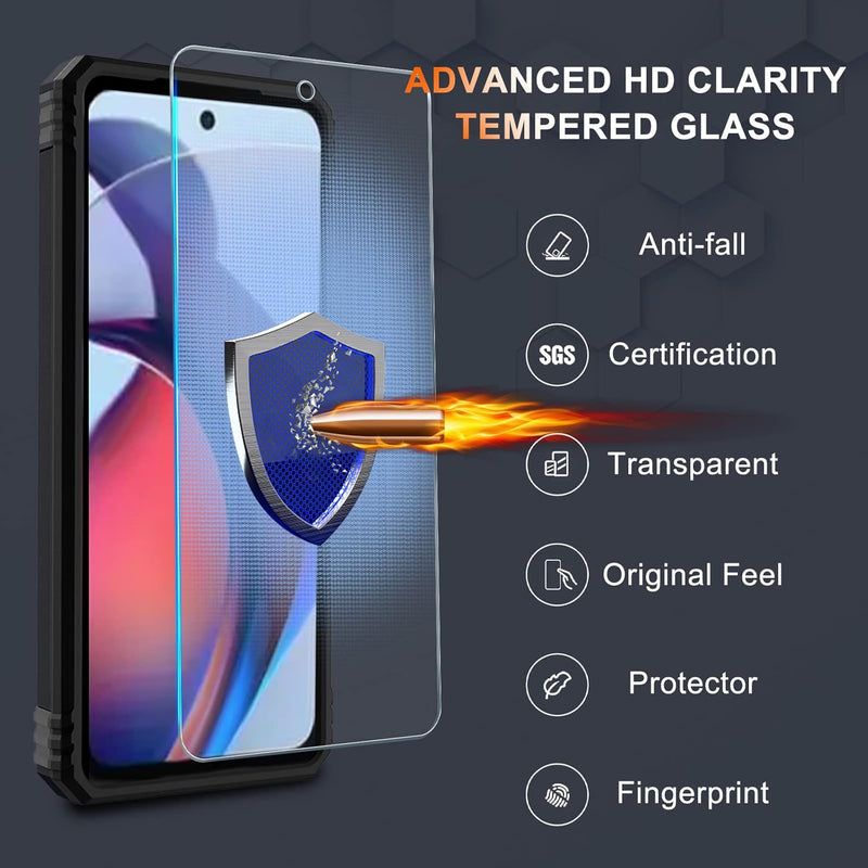 Load image into Gallery viewer, [Magnetic Ring Kickstand][Slide Camera Cover] Motorola Moto G Stylus 5G 2023 - Shield Shockproof Rugged Heavy Duty Case - Polar Tech Australia
