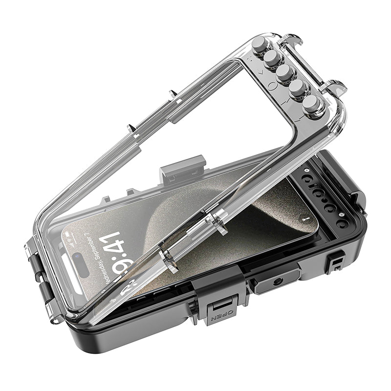 Cargue la imagen en el visor de la galería, [Upgade Version Bluetooth Version][Diving IPX8 30M/98FT Waterproof] Universal iPhone Samsung Google Moto - Redpepper Underwater Protective Lanyard Mobile Phone Case - Polar Tech Australia

