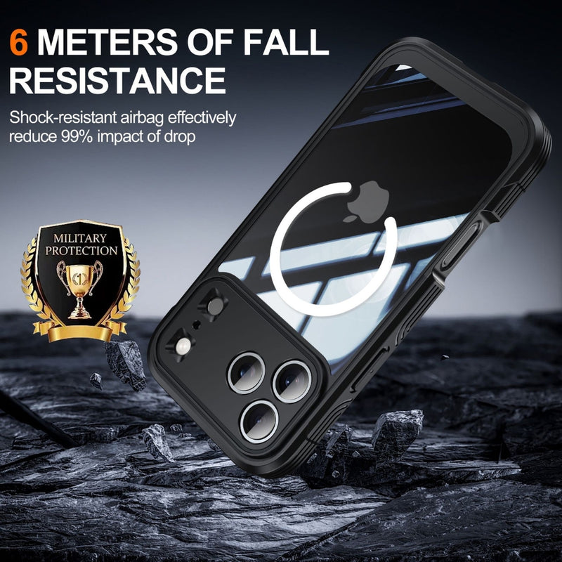 Load image into Gallery viewer, Apple iPhone 17 - Tempered Glass MagSafe Phone Case
