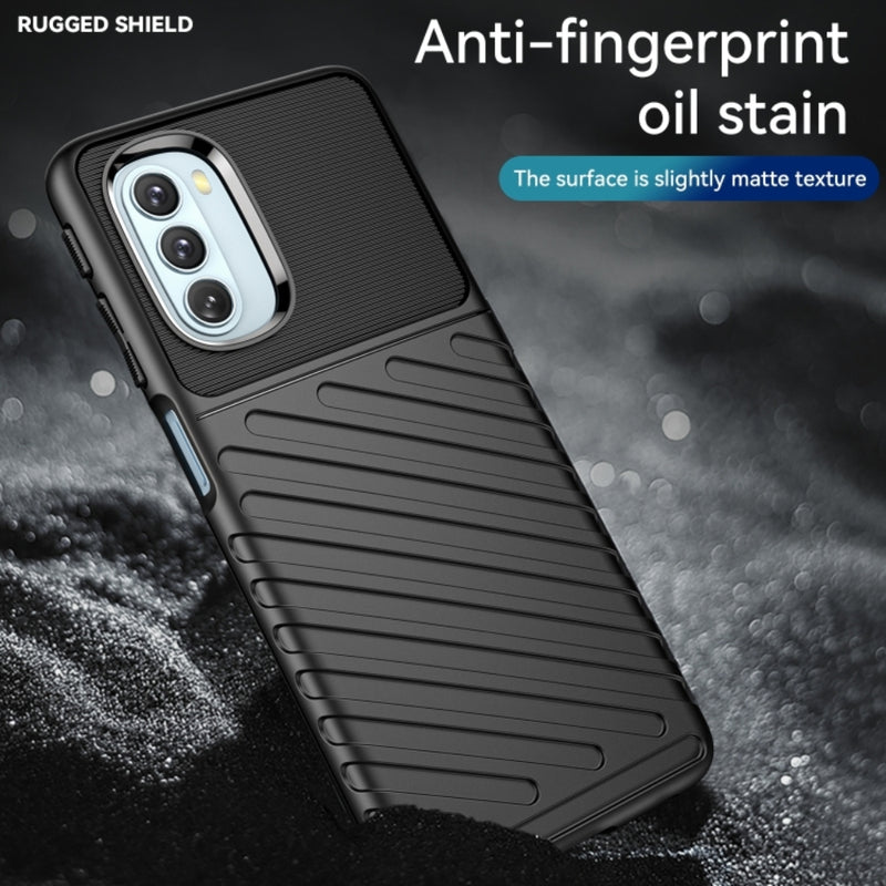 Load image into Gallery viewer, Motorola Moto G50 5G - Thunder Series Twill Texture Thickened Anti-fall Protection TPU Case
