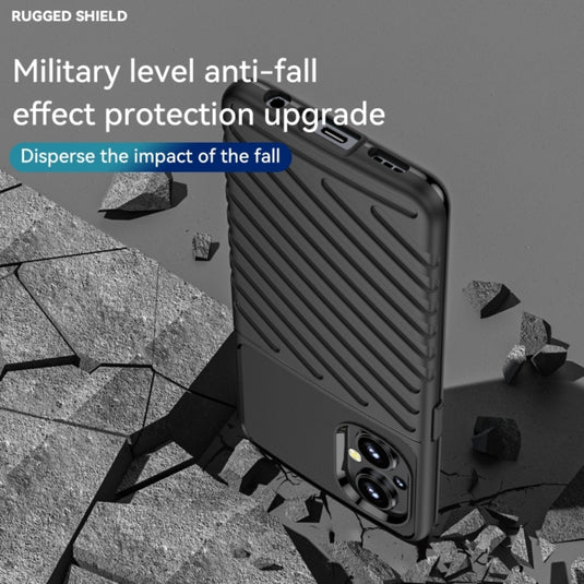 OnePlus Nord N10 5G - Thunder Series Twill Texture Thickened Anti-fall Protection TPU Case - Polar Tech Australia