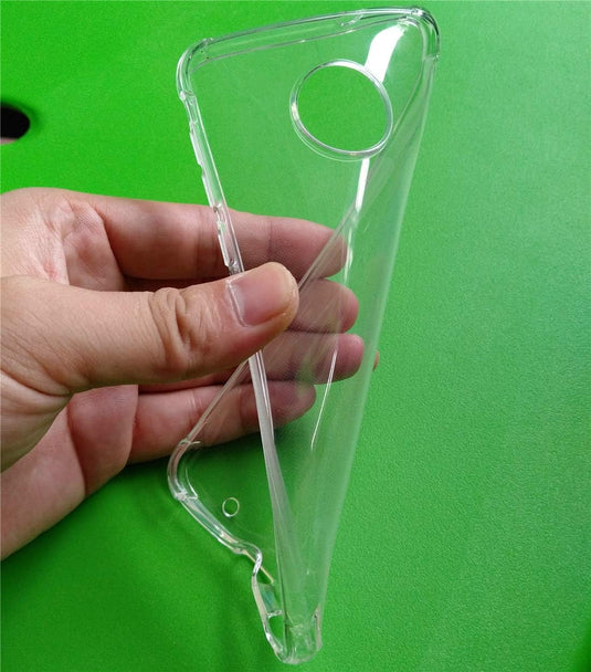 Motorola Moto G6 - AirPillow Cushion Transparent Soft Clear TPU Four Corners Protective Case - Polar Tech Australia