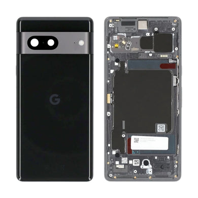 Google Pixel 7 (GVU6C) - Rear Back Frame Housing Assembly With Camera Lens