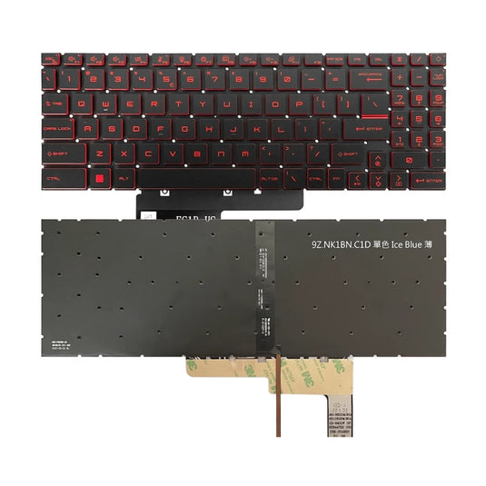 MSI GF66 MS-1582 GF76 GL76 GL66 MS-17L1 MS-17H3 Series - Laptop Keyboard With Backlit US Layout - Polar Tech Australia