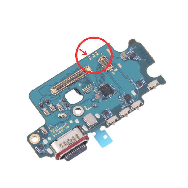 Cargue la imagen en el visor de la galería, Samsung Galaxy S25 5G (SM-S931) Charging Port &amp; Sim Reader &amp; Mic Sub Board - Polar Tech Australia
