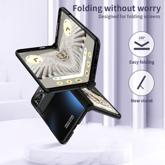 Google Pixel Fold - Integrated Electroplating Folding All-inclusive Phone Case - Polar Tech Australia