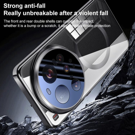 [Magsafe Compatible] Xiaomi Mi 15 Ultra - Ice-transparent Metal Lens Holder MagSafe Plating Phone Case - Polar Tech Australia