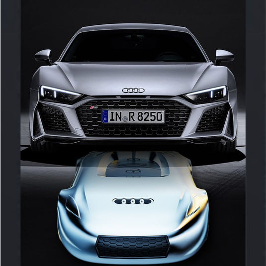 Audi Zinc Alloy Silicone Car Key Fob Case Cover For A3, A4, A5, A6, A8, Q2, Q5, Q7, Q8, e-tron