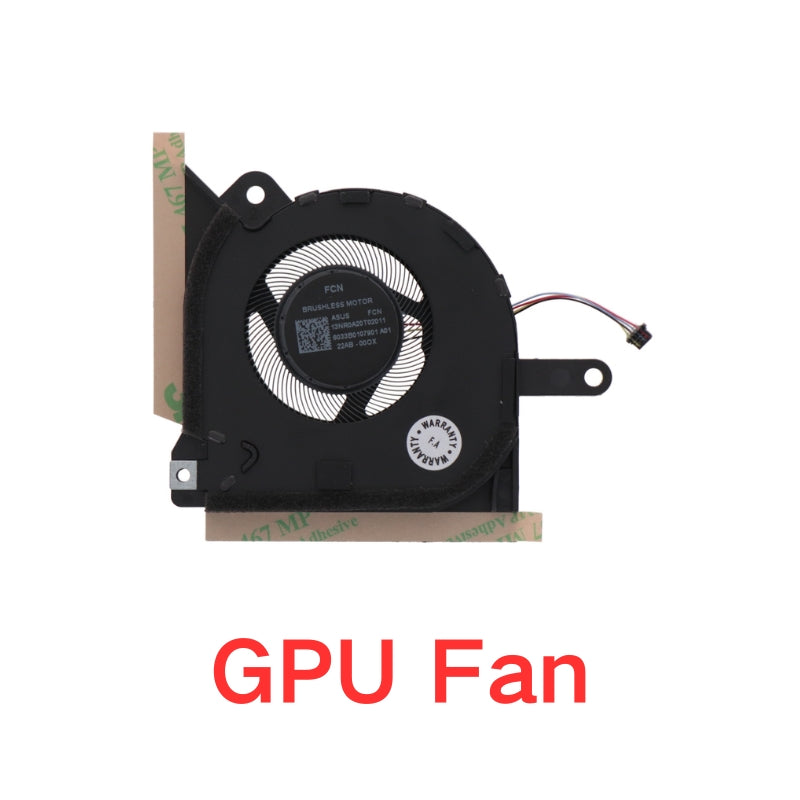Cargue la imagen en el visor de la galería, ASUS ROG Flow X13 GV301 / GV301R / GV301RE 13.4&quot; 13.4 Inch Series - Laptop CPU &amp; GPU Cooling Fan Cooler
