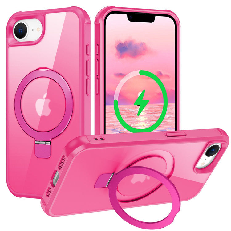 Load image into Gallery viewer, [Magsafe Compatible][360° Rotating Stand] Apple iPhone 16e Full-coverage Shockproof Essentials Series Case - Polar Tech Australia
