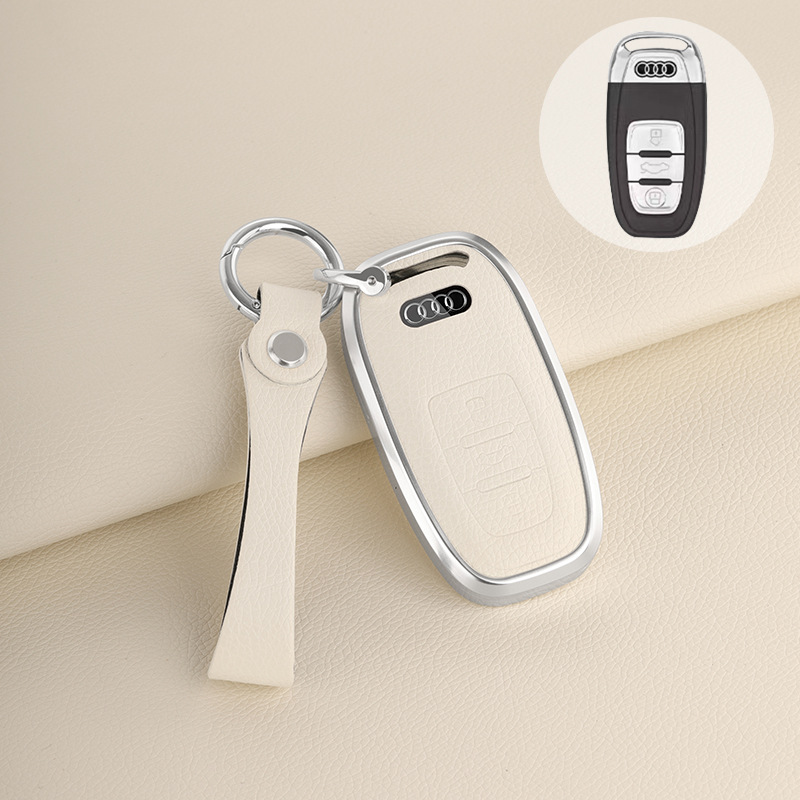 Chargez l&#39;image dans la visionneuse de la galerie, Audi 360° All Inclusive Car Key Fob Case Cover For A3, A4, A5, A6, A7, A8, Q2, Q5, Q7, Q8, e-tron
