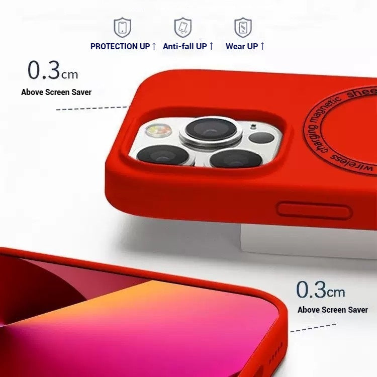 Load image into Gallery viewer, [Magsafe Compatible] Apple iPhone 16/Pro/Max - Solid Color Liquid Silicone Magnetic Essentials Series Case - Polar Tech Australia
