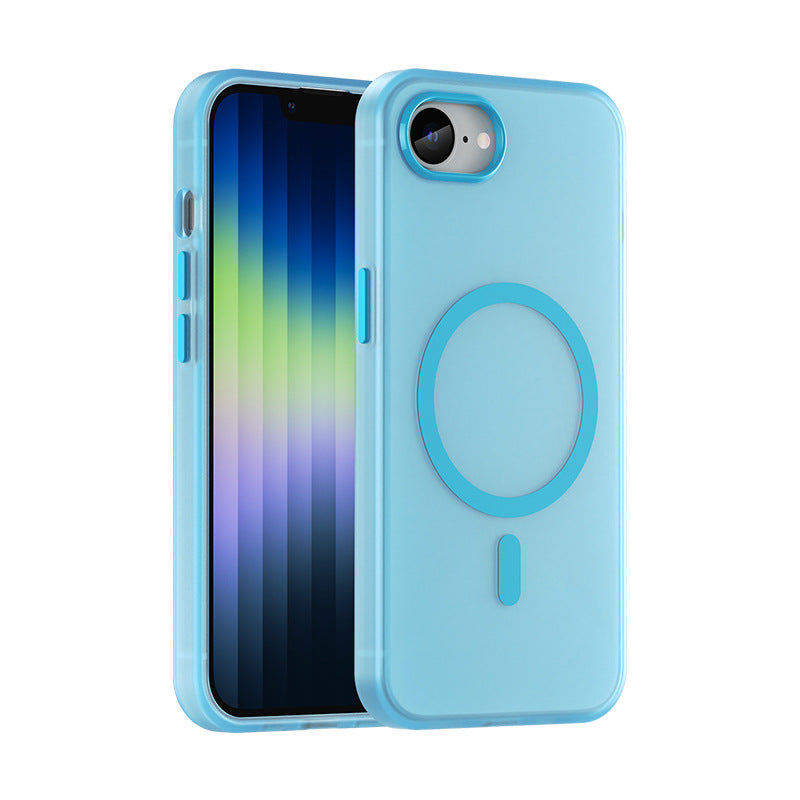 Load image into Gallery viewer, [Magsafe Compatible] Apple iPhone 16e Semi-Transparent Full-Protection Matte Shockproof Essentials Series Case - Polar Tech Australia
