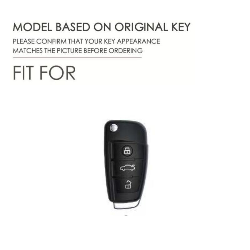 Cargue la imagen en el visor de la galería, Audi Zinc Alloy Silicone Car Key Fob Case Cover For A3 For A4, A5, Q3, Q7, Audi TT - i-Station Mobile Phone &amp; Electronic Device Repair and Accessories
