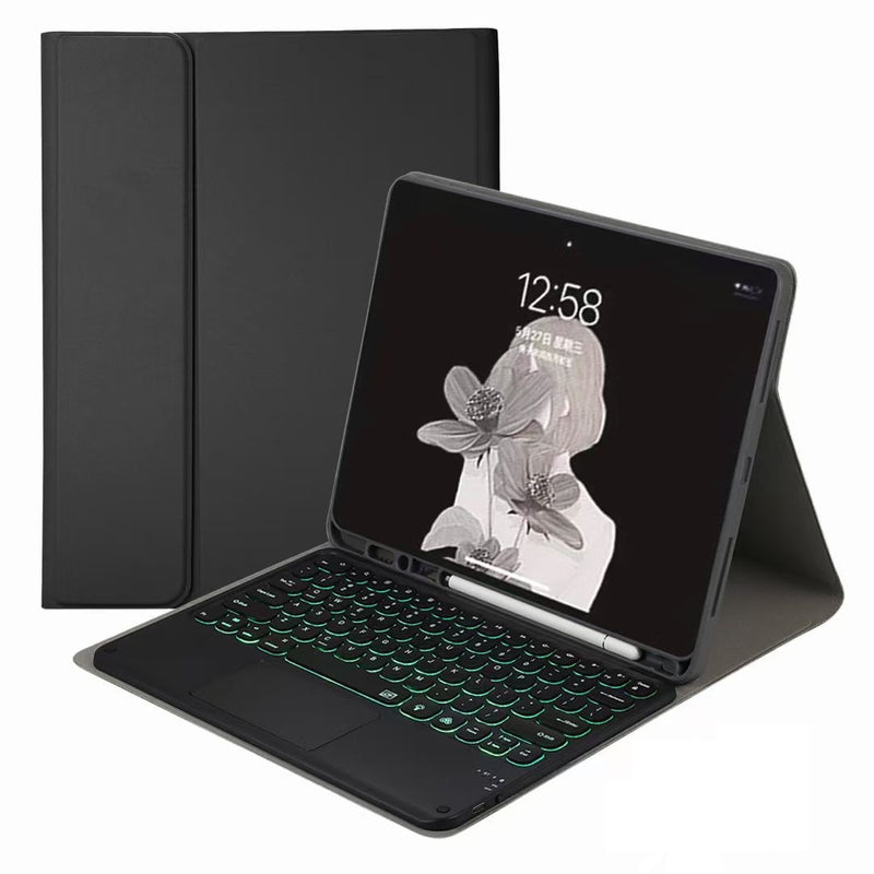 Cargue la imagen en el visor de la galería, Samsung Galaxy Tab S10 FE Plus 13.1&quot; (2025) Smart Wireless Trackpad Keyboard Mouse Flip Case
