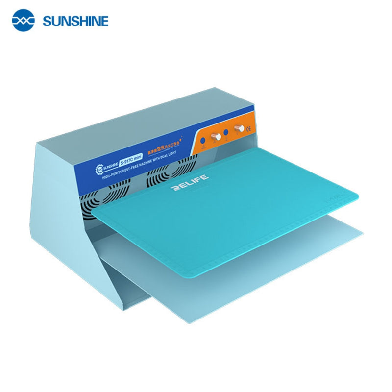 Cargue la imagen en el visor de la galería, [SS-917C Mini] SUNSHINE Dustless Dust-Free Workshop Worktable High Precision Dust Free Workbench With Dual Light - Polar Tech Australia
