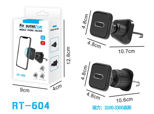 [RT-604] Universal MagSafe Compatible Aircon Vent Flow Magnet Phone Holder