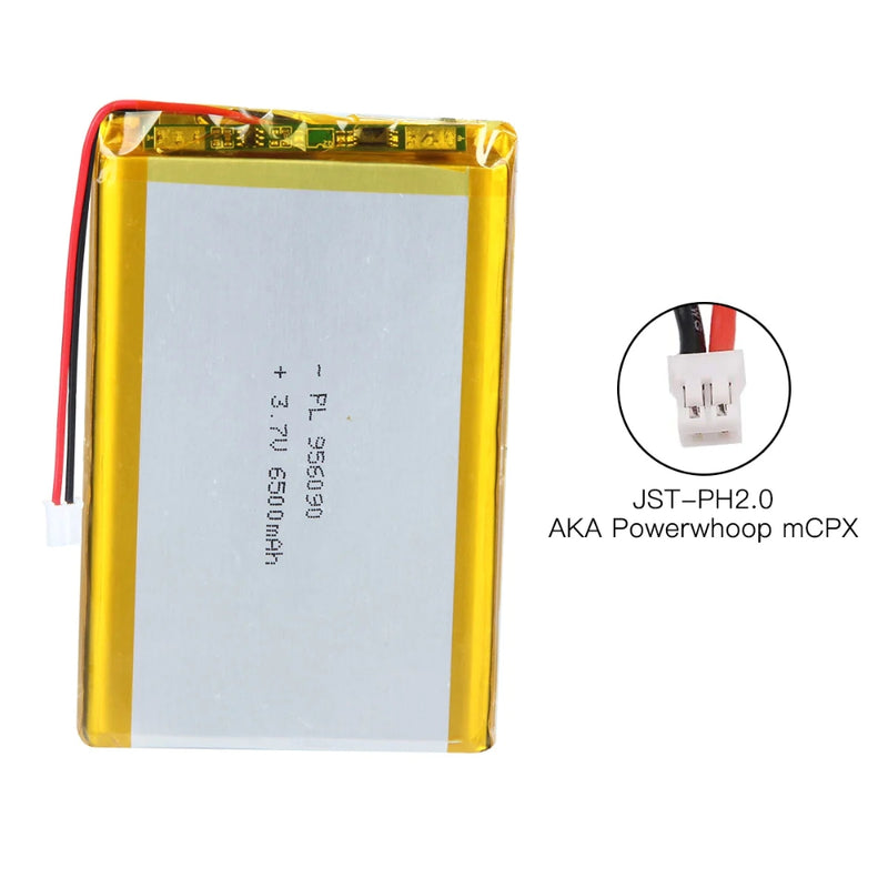 Load image into Gallery viewer, [PH2.0-JST Connector][956090] Universal 6500mAh 3.7V Rechargeable Li-Ion Lithium Polymer Battery - Polar Tech Australia
