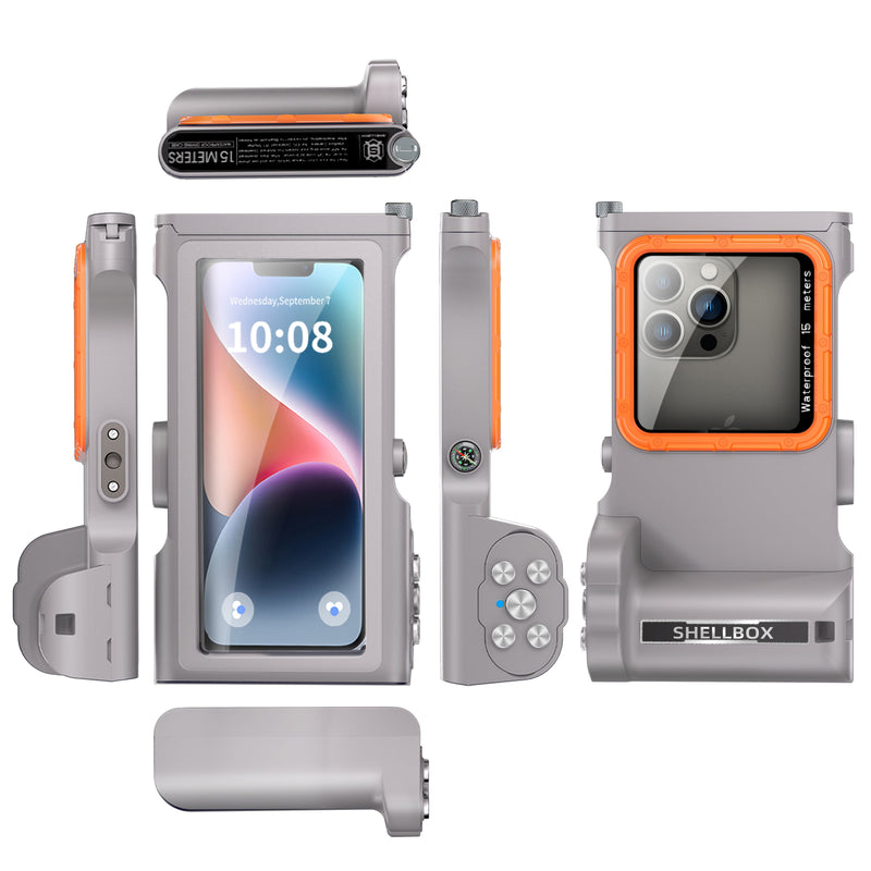 Load image into Gallery viewer, [Up to 6.9&quot;][Upgraded Version] Redpepper Universal 15m Depth (3rd Gen) Pro Diving Waterproof Phone Case With Bluetooth - i-Station Mobile Phone &amp; Electronic Device Repair and Accessories
