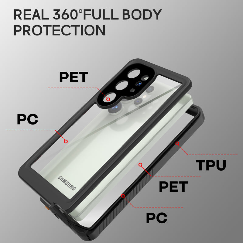 Cargue la imagen en el visor de la galería, [FM Series] Samsung Galaxy S25 Ultra (S938) - Redpepper Full Covered Waterproof Heavy Duty Tough Armor Case - Polar Tech Australia
