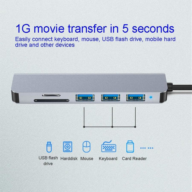 Load image into Gallery viewer, [7 in 1] Universal MacBook Laptop USB-C Type-C Dock Station 100W PD Charging Extension Hub
