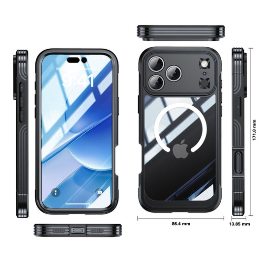 Apple iPhone 17 - Tempered Glass MagSafe Phone Case
