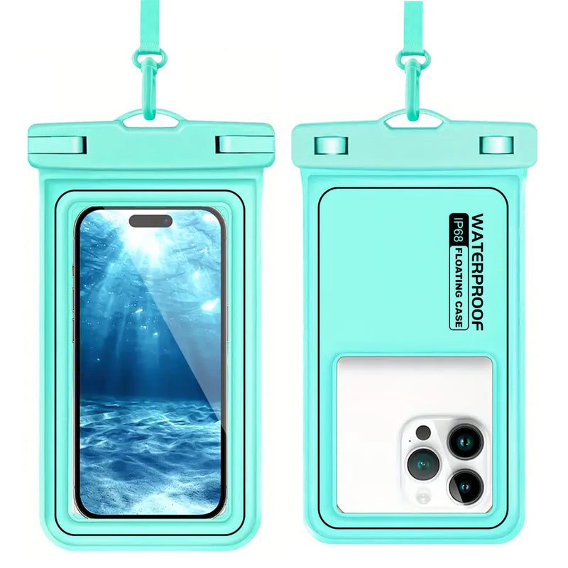 Cargue la imagen en el visor de la galería, [Waterproof Phone Pouch] iPhone 16/15/14/13/12 Pro Max Plus Samsung Galaxy S24/S23/S22/S21 Google Pixel Etc, Up to 6.9&#39;&#39; - IP68 Universal Floating Float Water Proof Cell Phone Dry Bag Phone Case Protector - Polar Tech Australia
