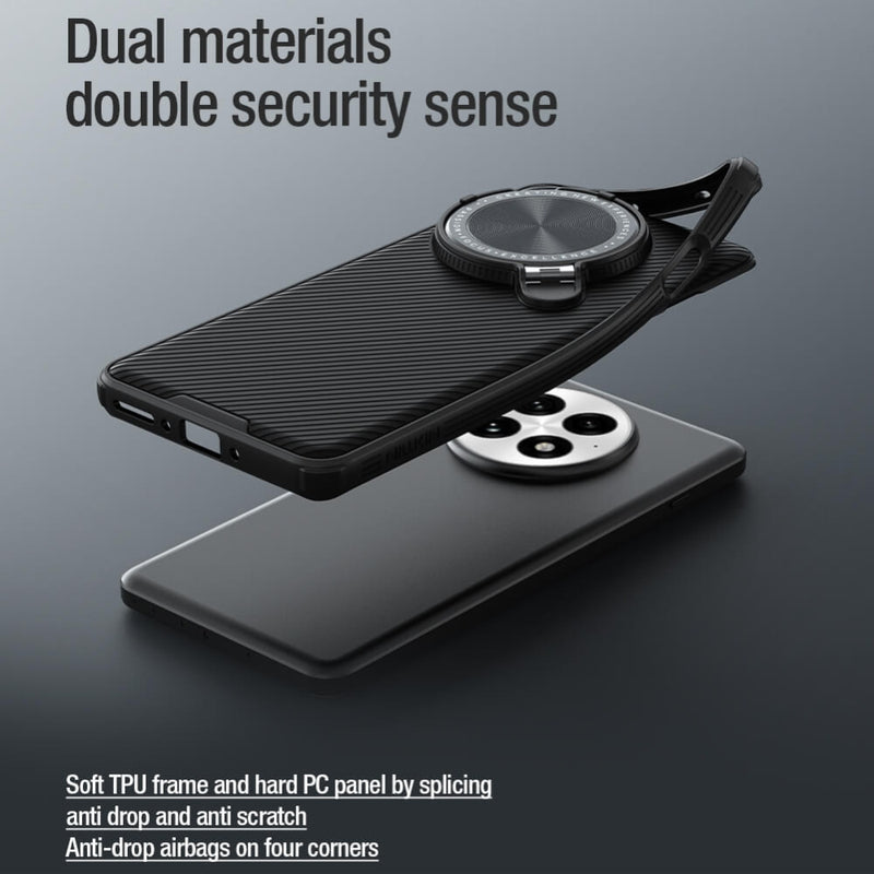 Load image into Gallery viewer, [Magsafe Compatible] OnePlus 13 - Nillkin Super Matte Shield Flip Style Lens Camera Stand Protective Case
