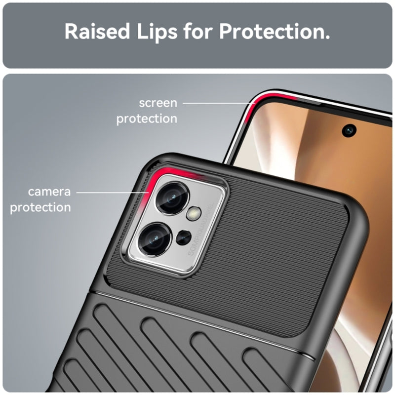 Load image into Gallery viewer, Motorola Moto G32 - Thunder Series Twill Texture Thickened Anti-fall Protection TPU Case - Polar Tech Australia
